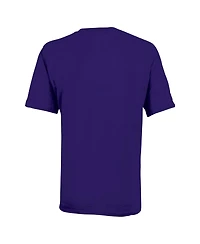 Champion Big Boys and Girls Purple Lsu Tigers Arch Over Logo T-Shirt