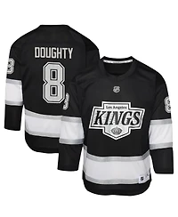 Outerstuff Big Boys and Girls Drew Doughty Black Los Angeles Kings Home Replica Player Jersey