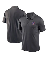 Nike Men's Anthracite Boise State Broncos Victory Solid Performance Polo Shirt