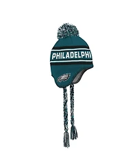 Outerstuff Preschool Midnight Green Philadelphia Eagles Jacquard Tassel with Pom Knit Hat