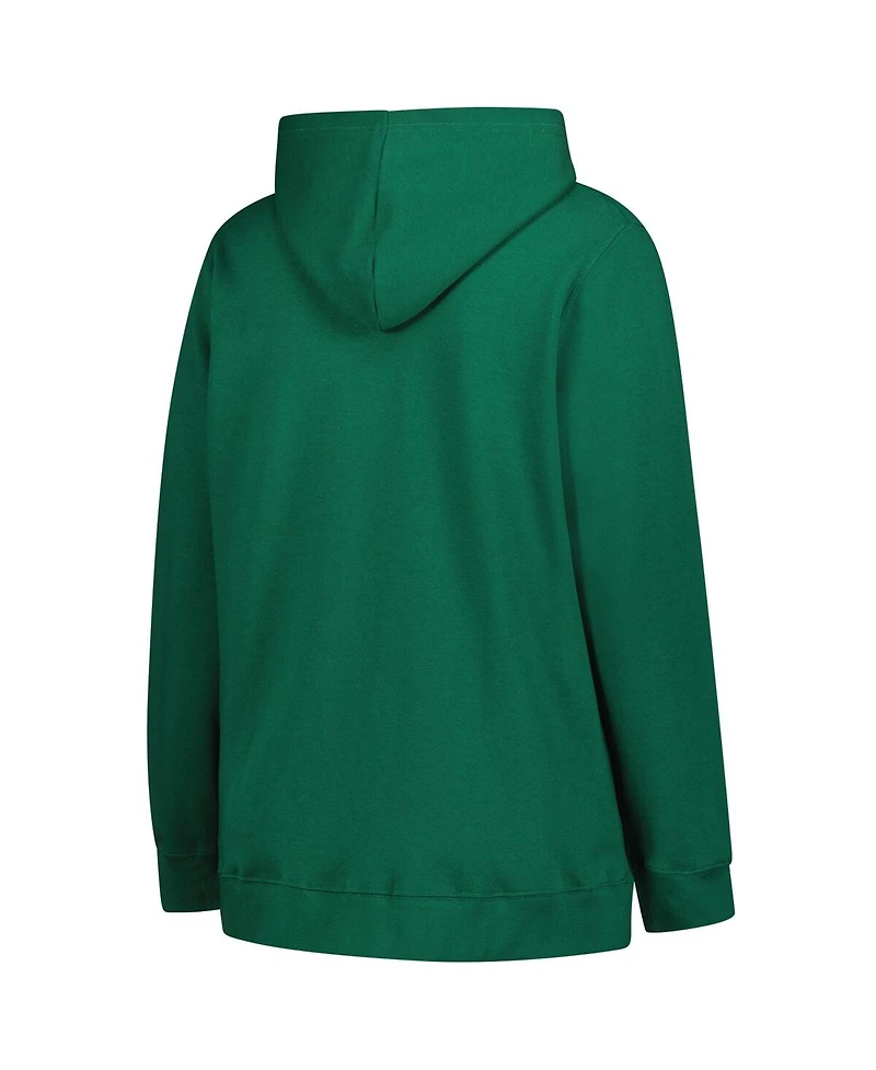 '47 Brand Women's Green Bay Packers Plus Size Whirlwind Naomi Hoodie