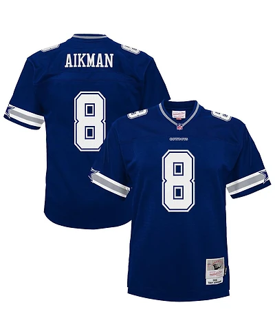 Mitchell & Ness Toddler Troy Aikman Navy Dallas Cowboys 1996 Retired Legacy Jersey