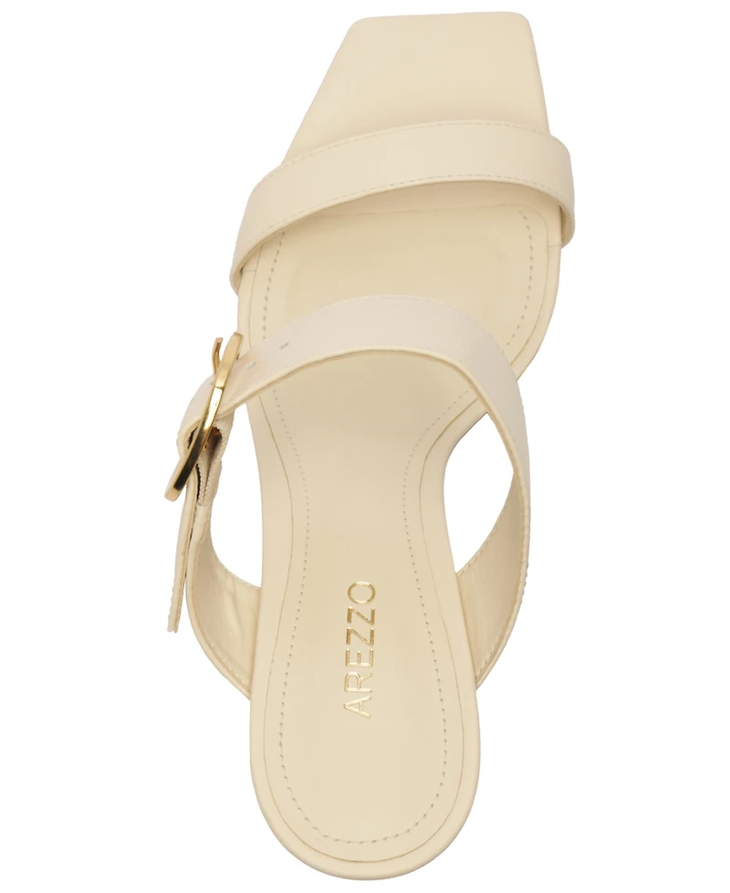 Arezzo Women's Beverly Mid Block Sandal