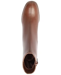 Arezzo Women's Regina Wood Block Heel Booties