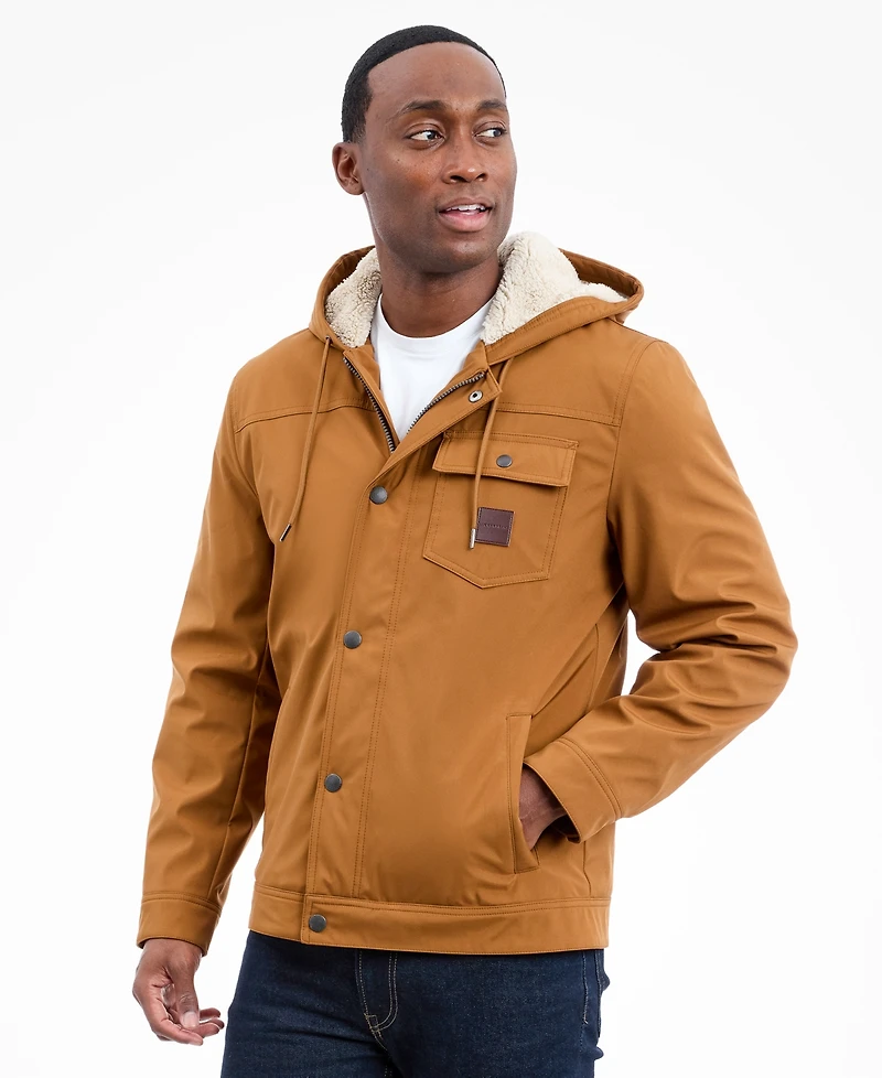 Lucky Brand Men's Long Sleeves Softshell Jacket