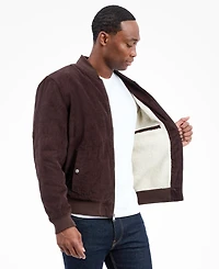 Lucky Brand Men's Zippered Bomber Jacket