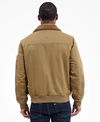 Lucky Brand Men's Long Sleeves Flight Jacket