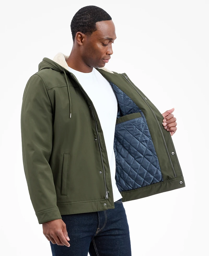 Lucky Brand Men's Long Sleeves Softshell Jacket