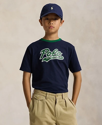Polo Ralph Lauren Big Boys Logo Color Blocked T-Shirt