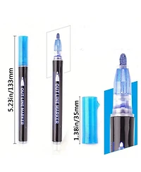 Htutwoo 24 Colors Double Line Outline Pens, Shimmer Markers Set for Drawing, Greeting Card, Diy Art Crafts, Scrap Booking