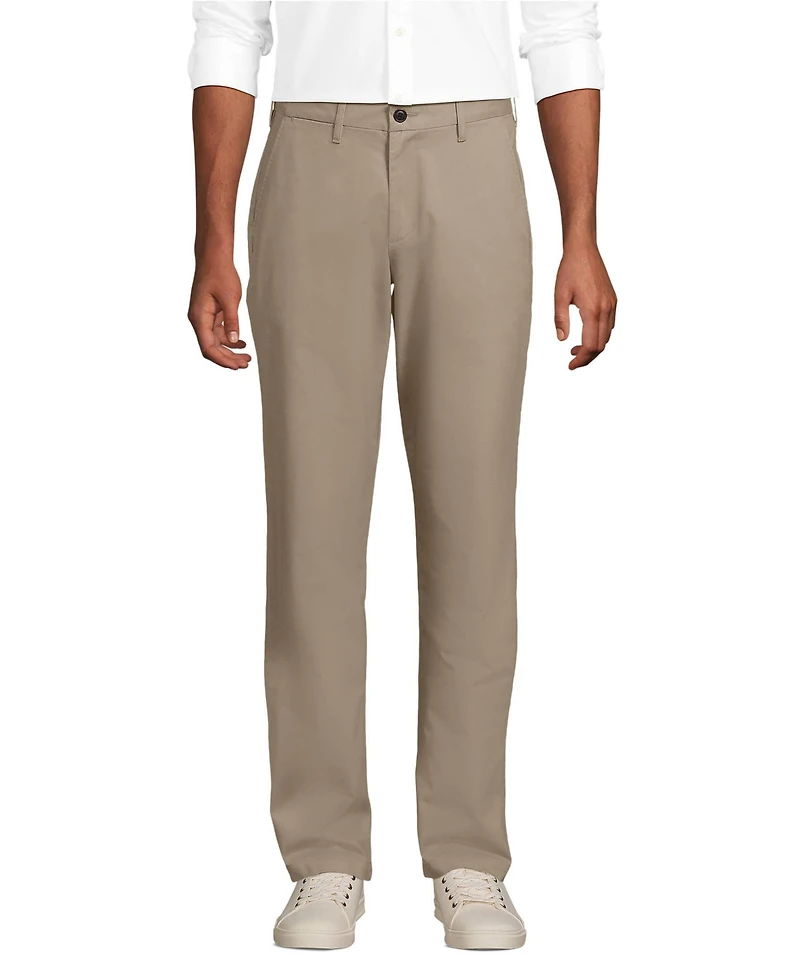 Lands' End Men's Travel Kit Comfort Waist Athletic Fit Chino Pant