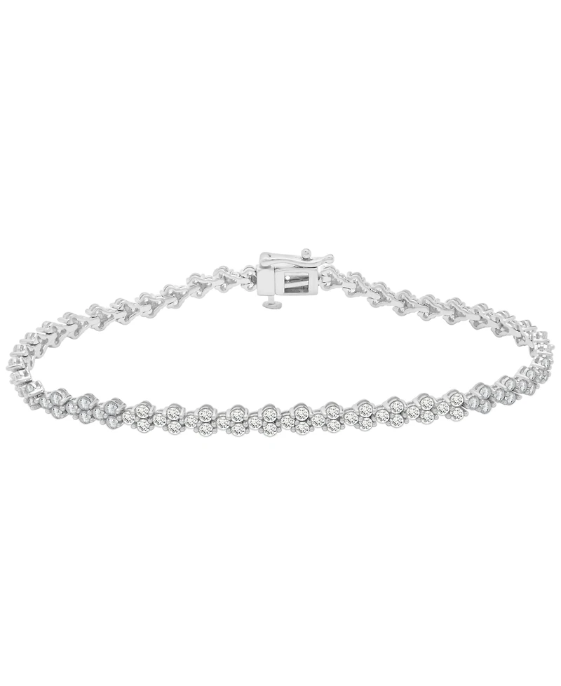 Macy's Diamond Tennis Bracelet (2 ct. t.w.) in 10K White Gold