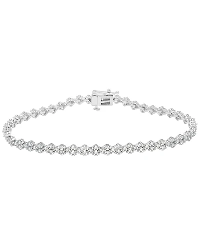 Macy's Diamond Tennis Bracelet (2 ct. t.w.) in 10K White Gold