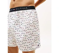 Tommy Hilfiger Men's Woven Front Button Opening Boxer