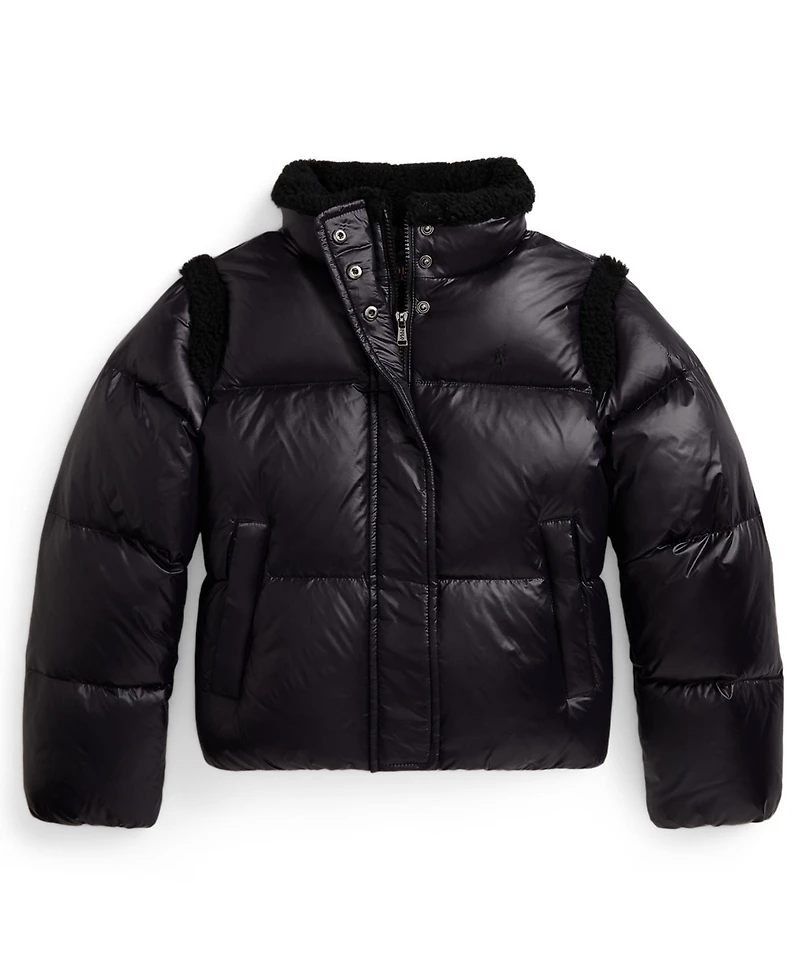 Polo Ralph Lauren Girls 7-16 Long Sleeve Boxy Jacket