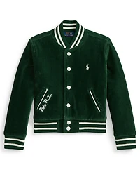 Polo Ralph Lauren Girls 2T-6X Knit Bomber Jacket