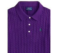 Polo Ralph Lauren Girls 7-16 Mini-Cable Sweater