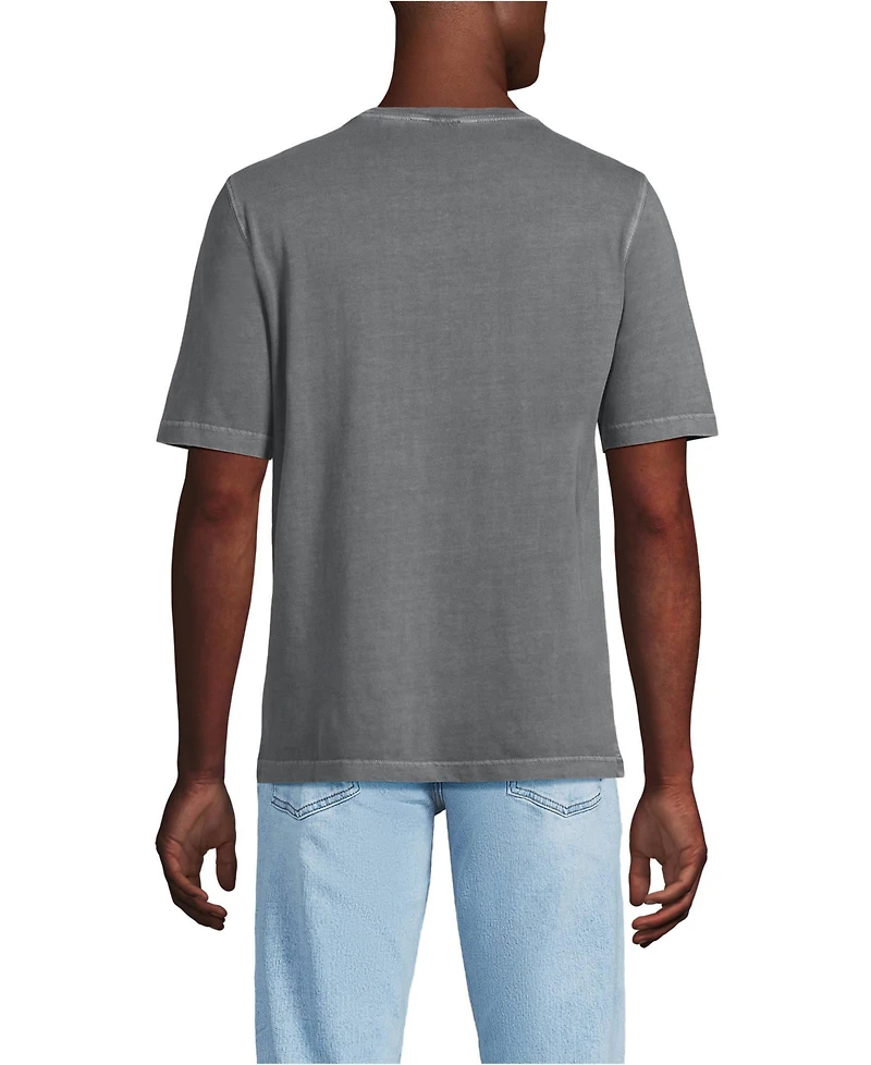 Lands' End Men's Short Sleeve Sun Faded Super T