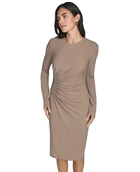 Jessica Howard Women's Waist Shirred Sheath Dress