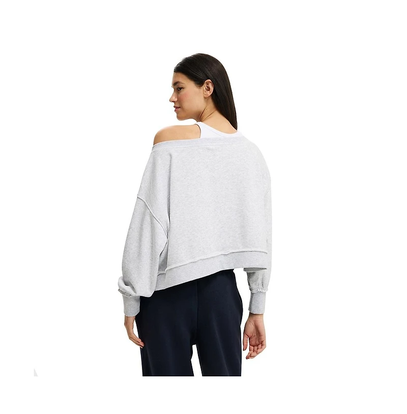 Cotton On Women's Off Shoulder Sweatshirt