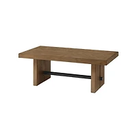 Intercon 52"" x 28"" Cocktail Table in Weathered Oak