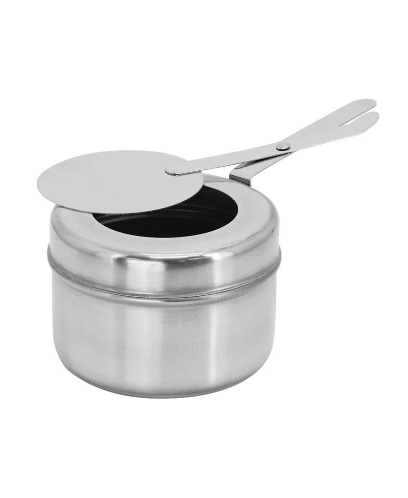MegaChef 6.3 Quart Round Stainless Steel Dome Roll Top Professional Chafing Dish/Food Warmer/Buffet Server Serving Dish