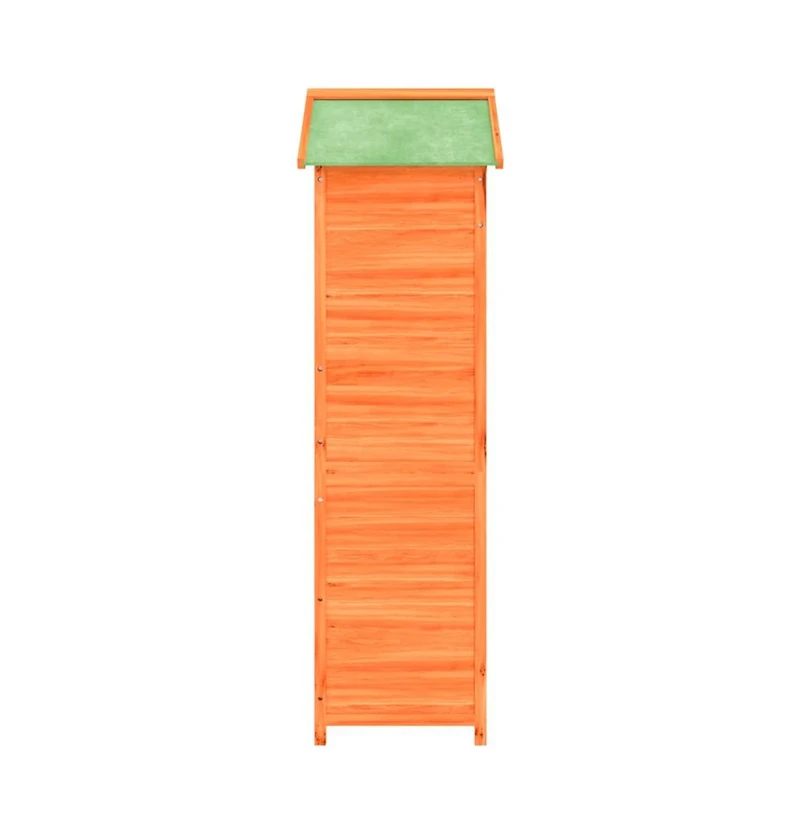 Garden Tool Shed Brown Solid pine wood, Plywood Medium