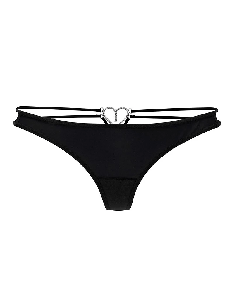 Lascana Women's Strappy Heart Thong