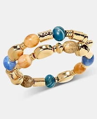 Style & Co Beaded Coil Bracelet, Macy's Exclusive
