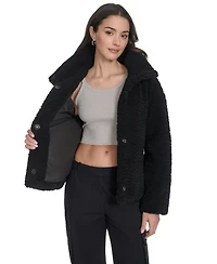 Levi's Women's Regular Short Quilted Teddy Jacket