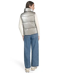 Levi's Women's Regular Stand Collar Puffer Vest Jacket