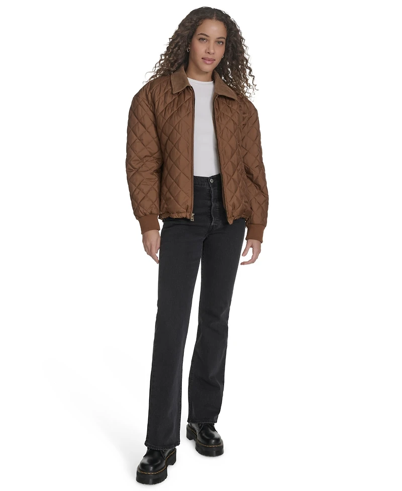 Levi's Women's Regular Diamond Quilted Jacket
