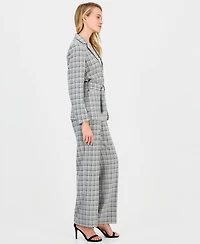 Anne Klein Women's Printed Mid-Rise Pants