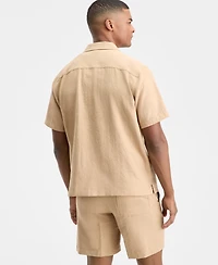 Alfani Men's Short-Sleeve Refined Owen Shirt, Macy's Exclusive