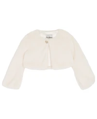 Rare Editions Girls 2T-6X Embellished Long Sleeve Jacket