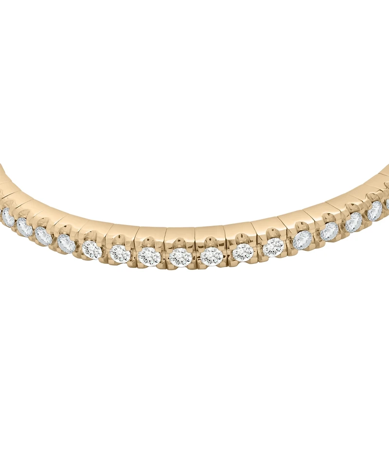 Macy's Diamond Stretchy Bangle (3 ct. t.w.) in 14K Yellow Gold