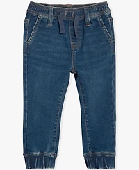 7 For All Mankind Baby Boys 3-Piece Sleeveless Vest, T-Shirt and Jeans Set