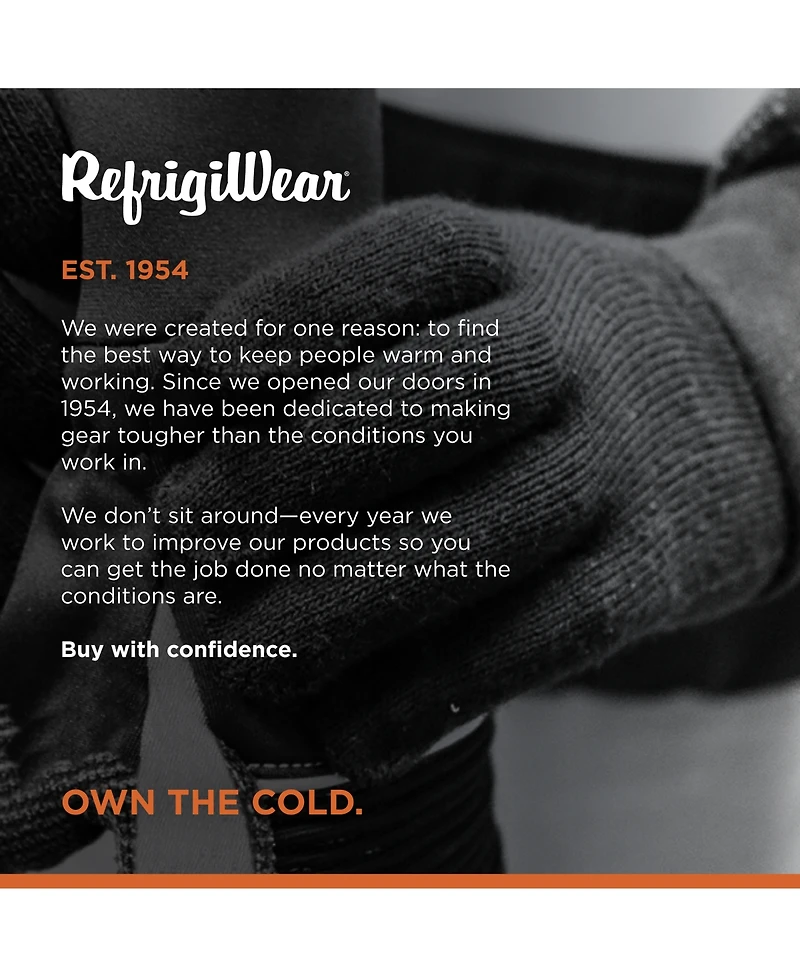 RefrigiWear Men's Moisture Wicking Stretch Fit Glove Liners (Pack of 12 Pairs)