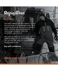 RefrigiWear Big & Tall Men s PolarForce Insulated Bib Overalls - Maximum Warmth Durability for Extreme Cold Weather