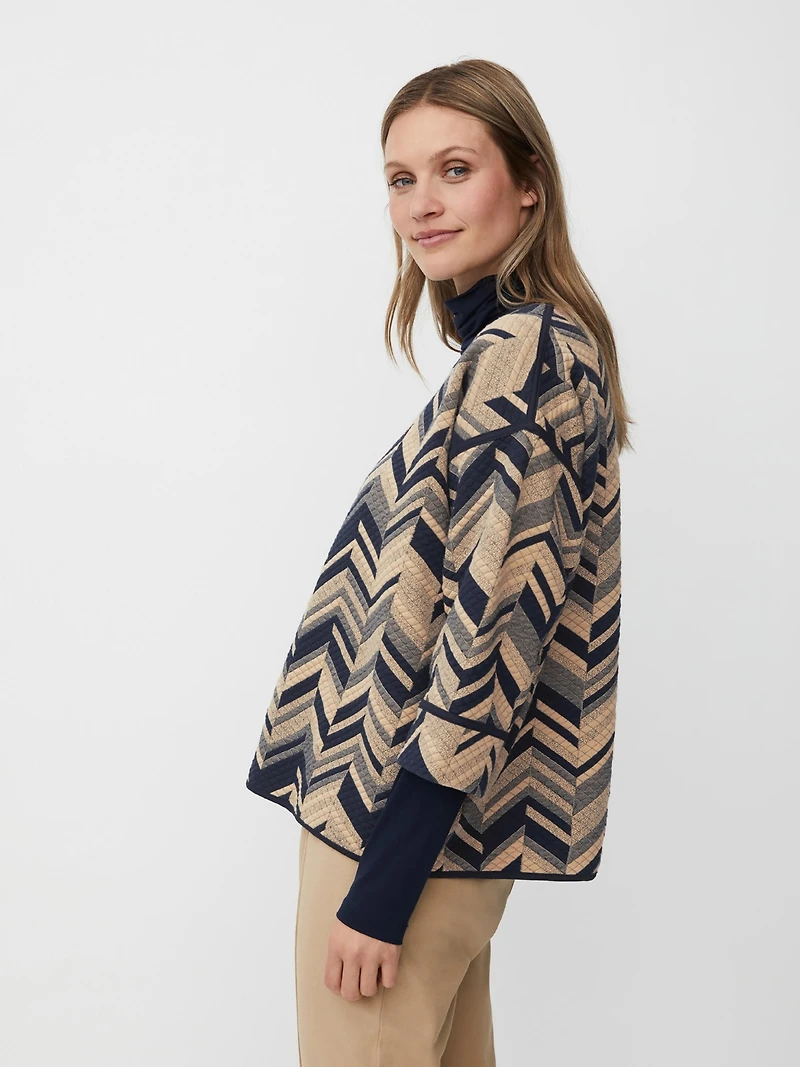 Masai Copenhagen Women's MaBriella 3/4 Sleeve Round Neck Blouse