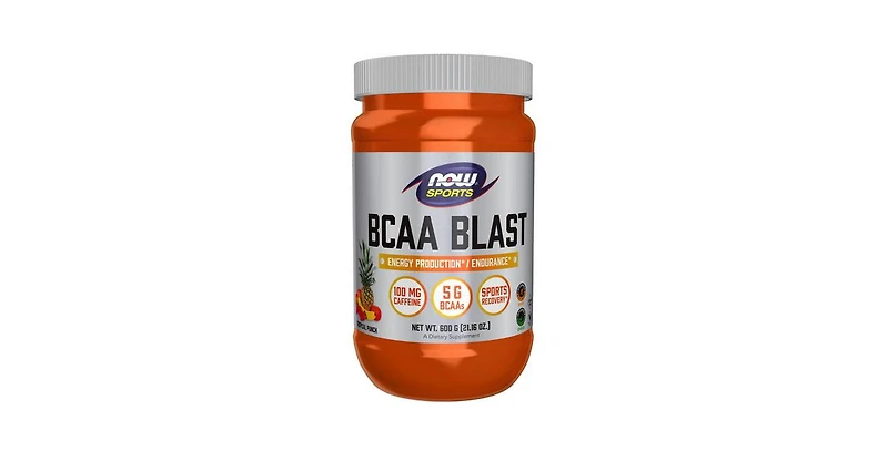 Now Foods Bcaa Blast Powder, Tropical Punch 21.16 Oz