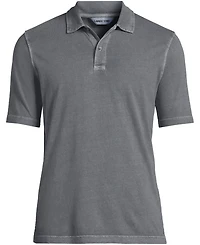 Lands' End Men's Short Sleeve Sun Faded Super T Polo