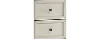 Intercon Nightstand, 2 Drawer in Rustic White