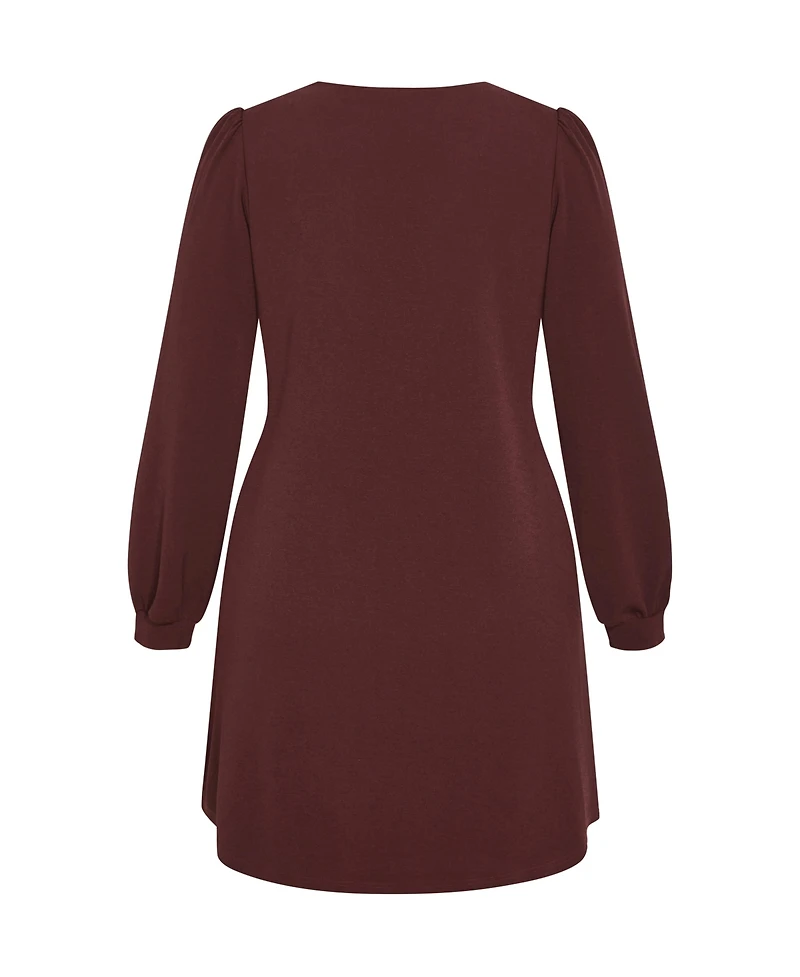 City Chic Women's Quiero Mini Dress