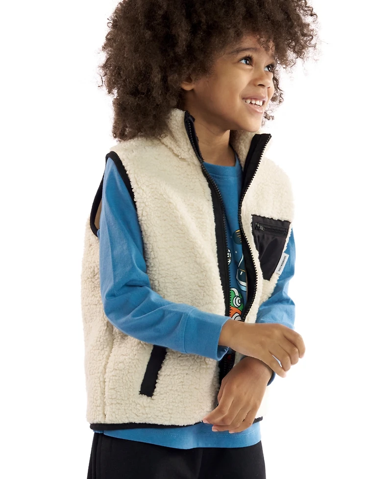 Sovereign Code Boys 2T-7 3-Piece T-Shirt, Vest and Joggers Set