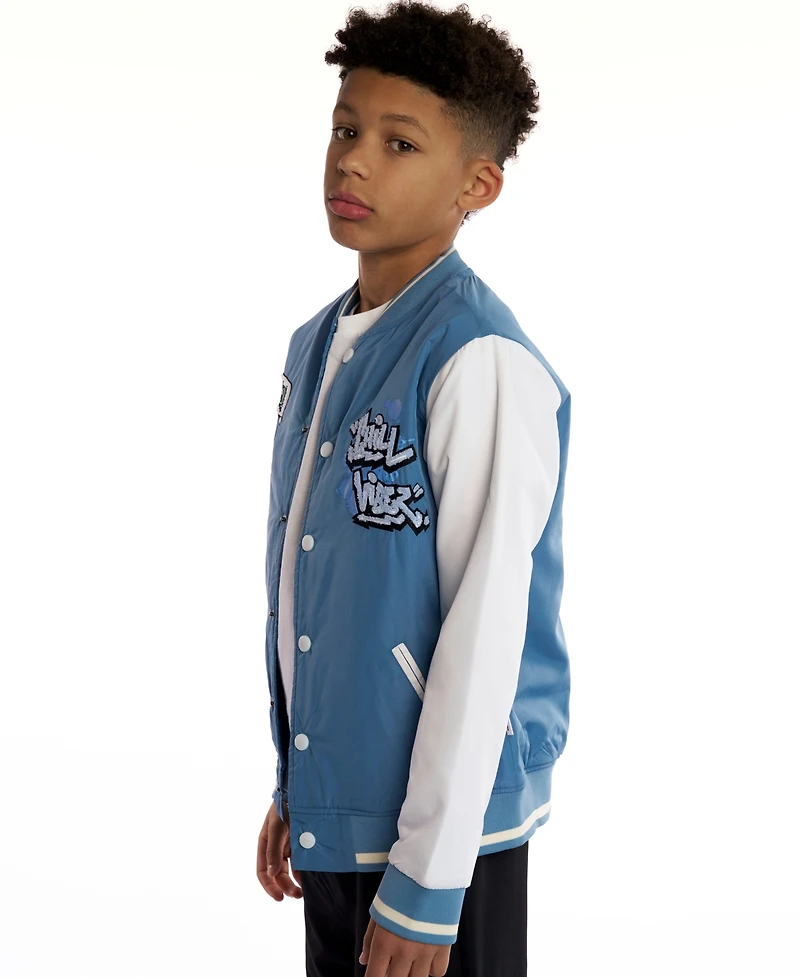 Sovereign Code Boys 5-20 Graphic Print Long Sleeves Bomber Jacket
