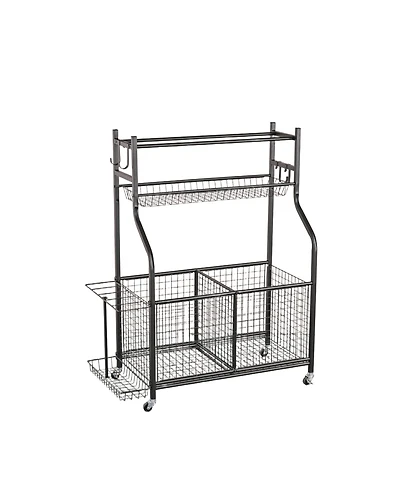 Sports Equipment Garage Organizer,Garage Ball Storage for Sports Gear and Toys