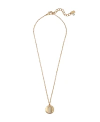 Robert Lee Morris Soho Ivory Molten Disc Pendant Necklace