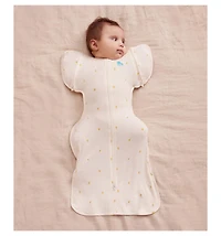 Love To Dream Baby Transition Bag Sleep Sack - Bamboo 1.0 Tog Cream Large (19-24lbs)