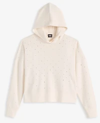 I.n.c. International Concepts Petite Shine Embellished Hoodie, Macy's Exclusive
